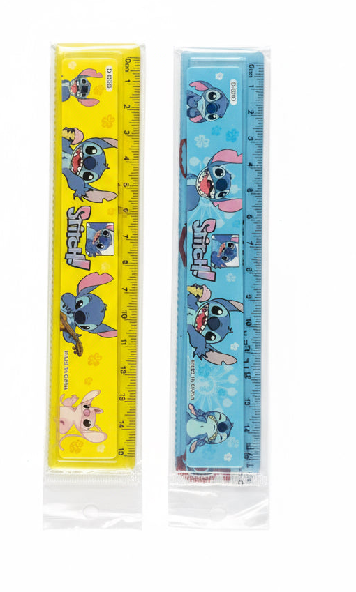 Stitch Ruler Yellow and Blue