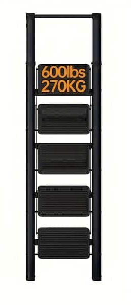 Household Folding Aluminium Ladder 4/5 Step Ladder Lightweight Ladders for Home Portable Folding ladder Kitchen Step Stool Small Stairs