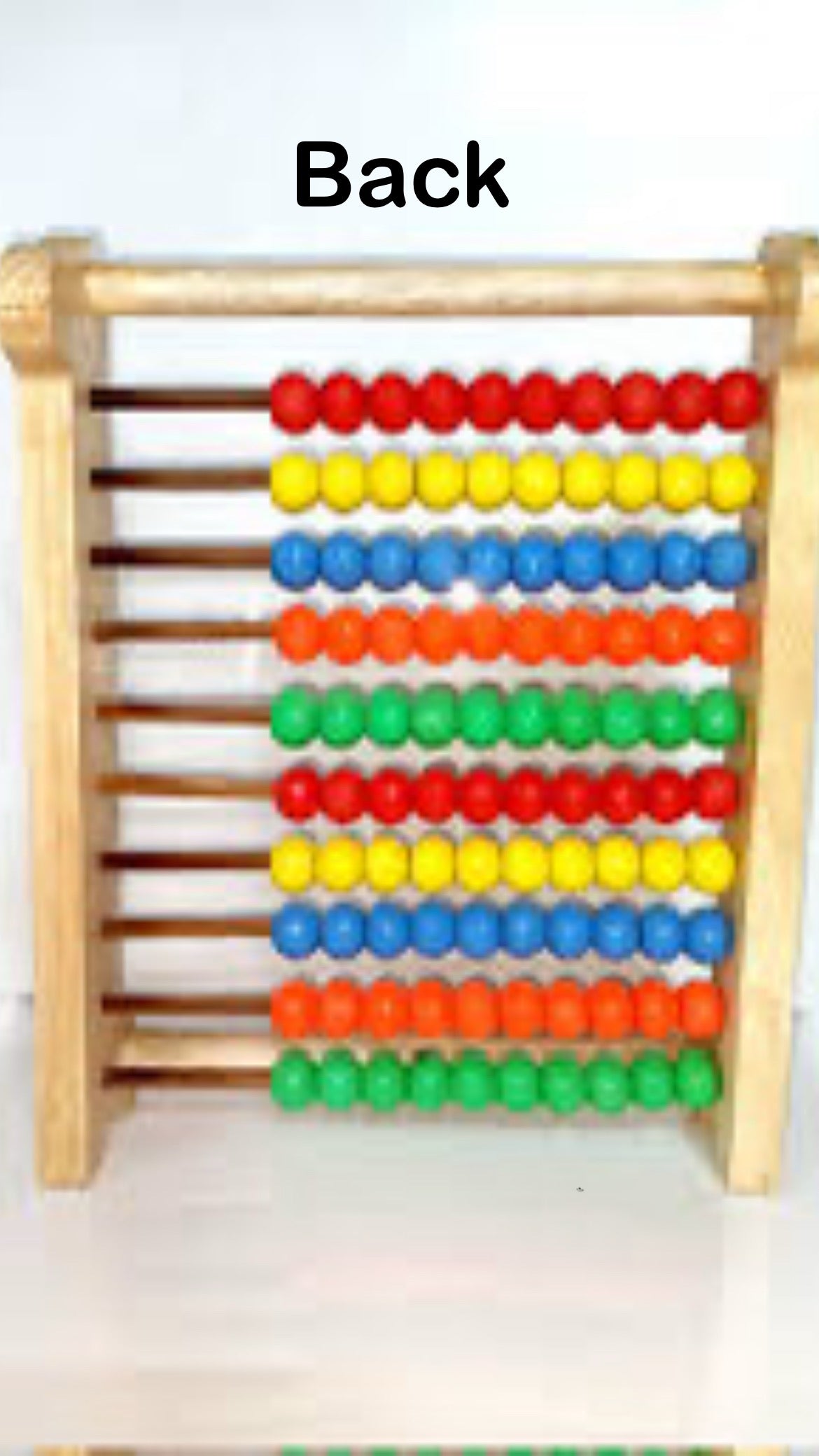 Wooden Calendar, Clock And Computing Educational Wooden Toy Rack For Kids
