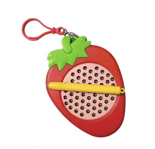 Strawberry Magnetic Drawing Pad with Stylus Pen & Metal