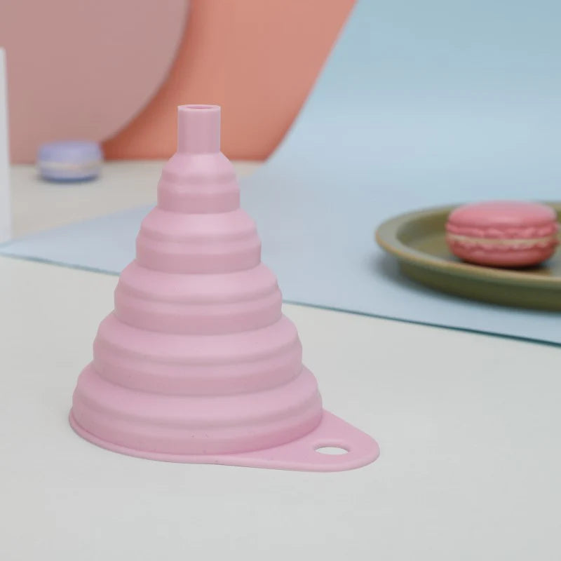 Kitchen Foldable Silicone Funnel