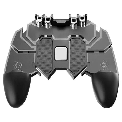 Mobile Phone 6 Fingers Gamepad Joystick Controller AK66 for PUBG Aim Shoot Game Trigger Handle for IPhone Android Universal