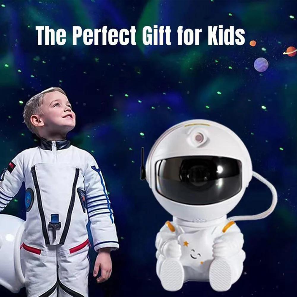 Astronaut Night Light, Lighting Modes, Spaceman Galaxy Projector