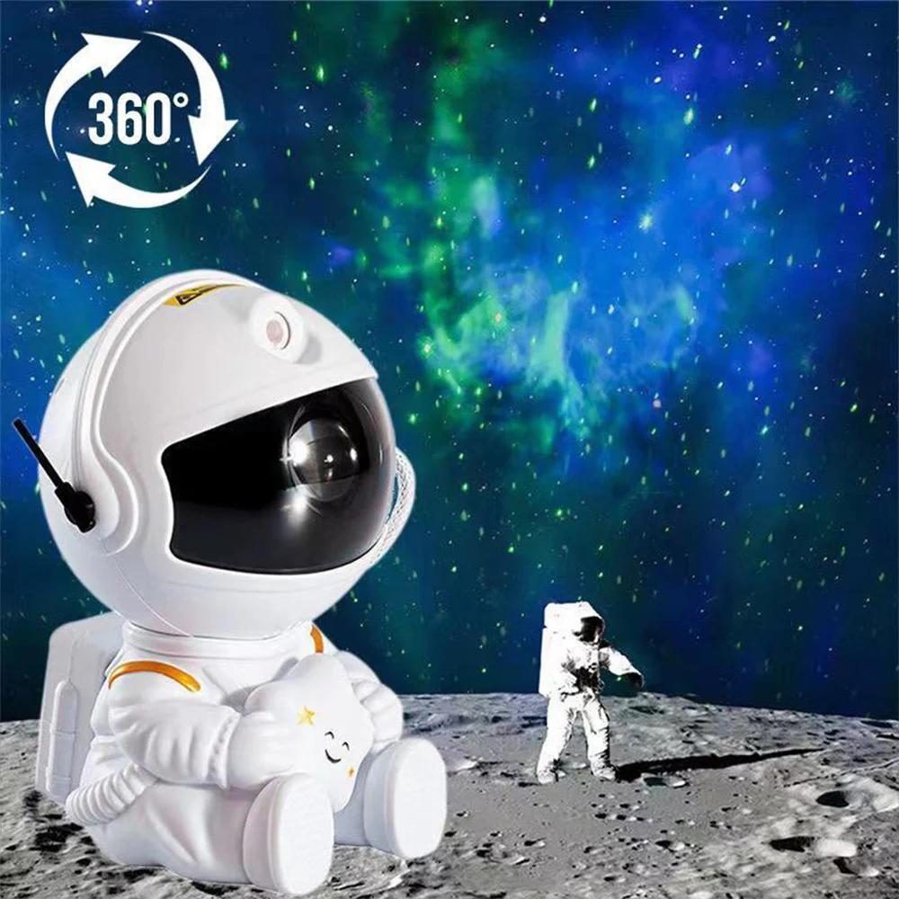 Astronaut Night Light, Lighting Modes, Spaceman Galaxy Projector