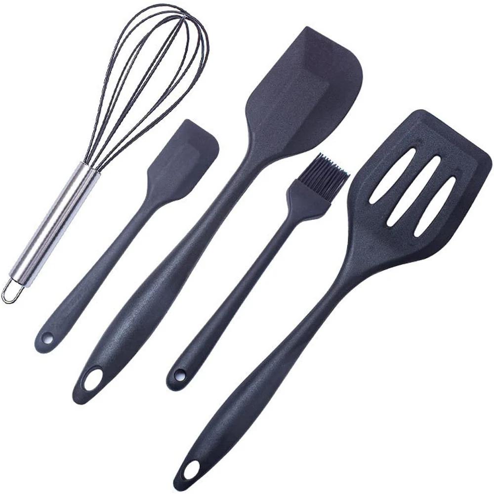 Silicone Kitchen Cooking Utensil Set
