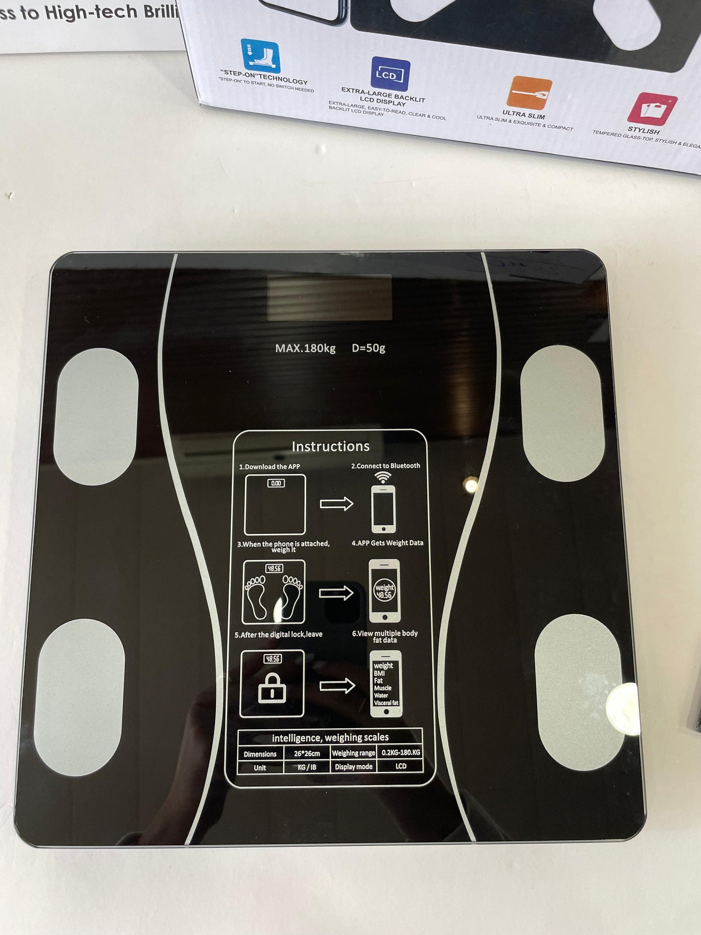 Digital smart scale Rechargeable
