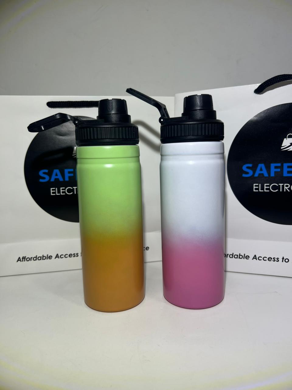 750 ml Stainless Steel Water Bottles Double-Wall Hot and Cold
