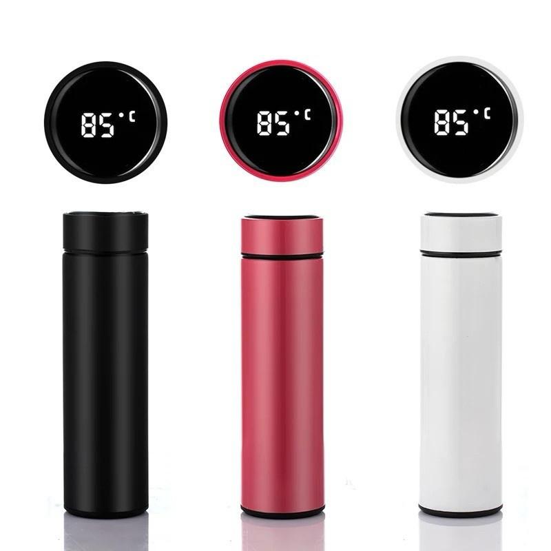 Thermos Stainless Steel Smart Led Digital Display Temperature 500ml