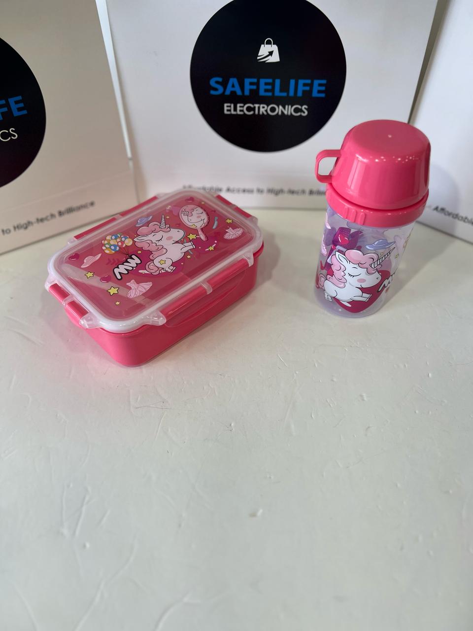 Lunch Box with Bottle