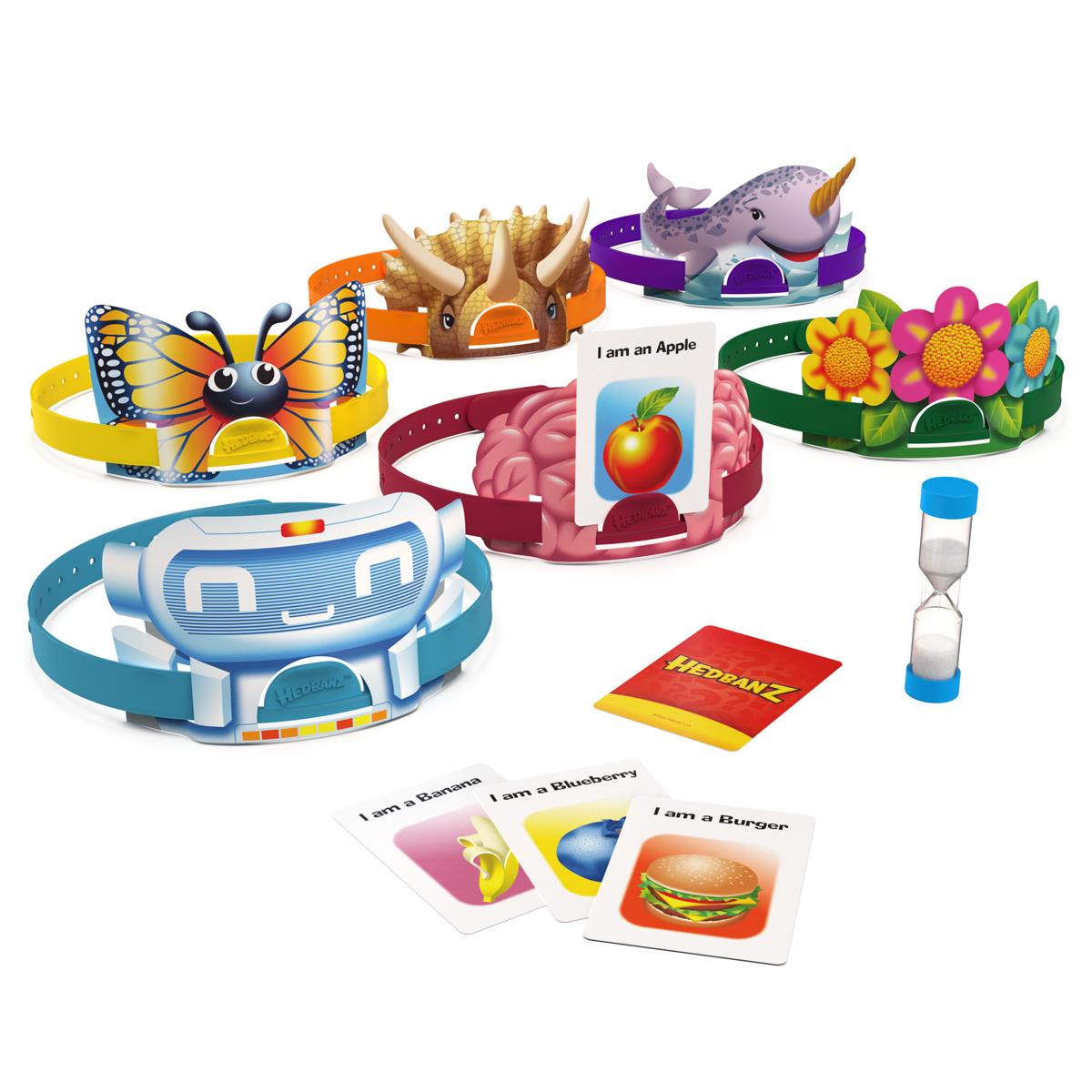Hedbanz Picture Guessing Board Game, Family Games | Games for Family Game Night | Kids Games | Card Games, for Families and Kids Ages 8+