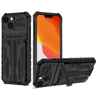 Anti Shock Shockproof Armor Case Plus Stand And Card Slot