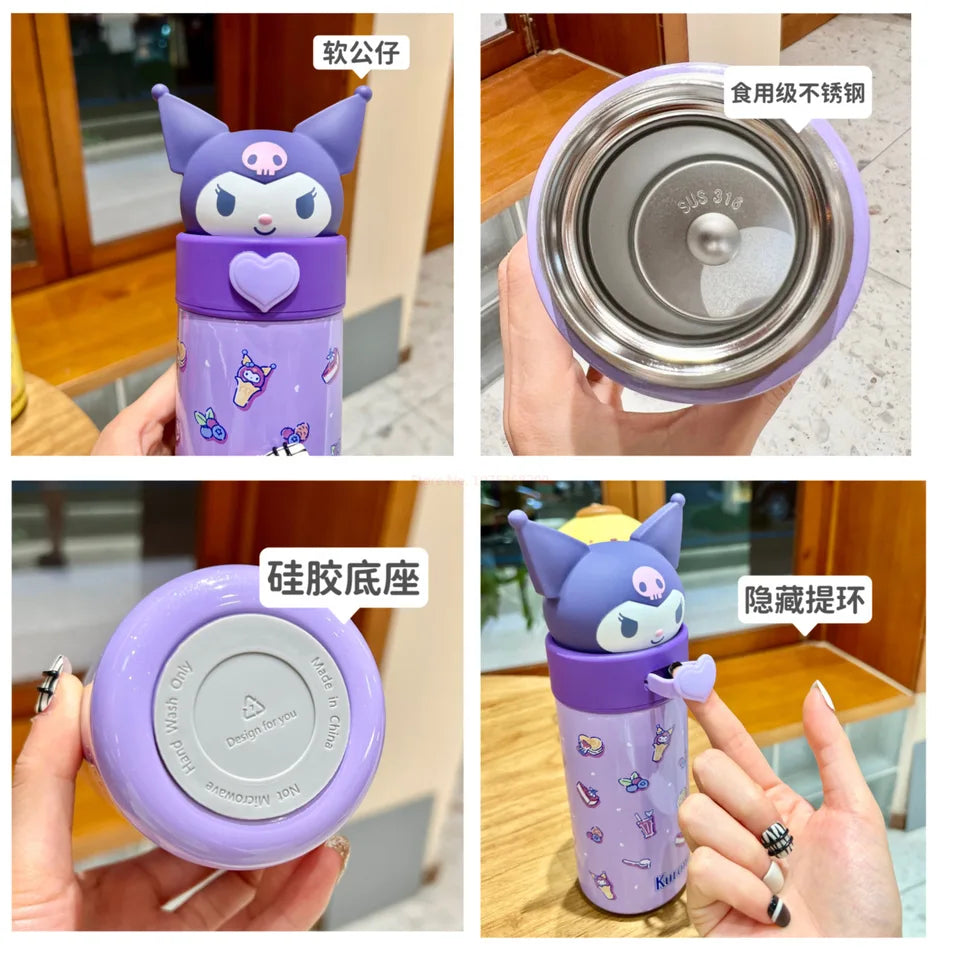 Kuromi stainless steel Bottle 500 ml
