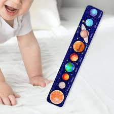 Toy wooden solar system Board, Planet kids Learning
