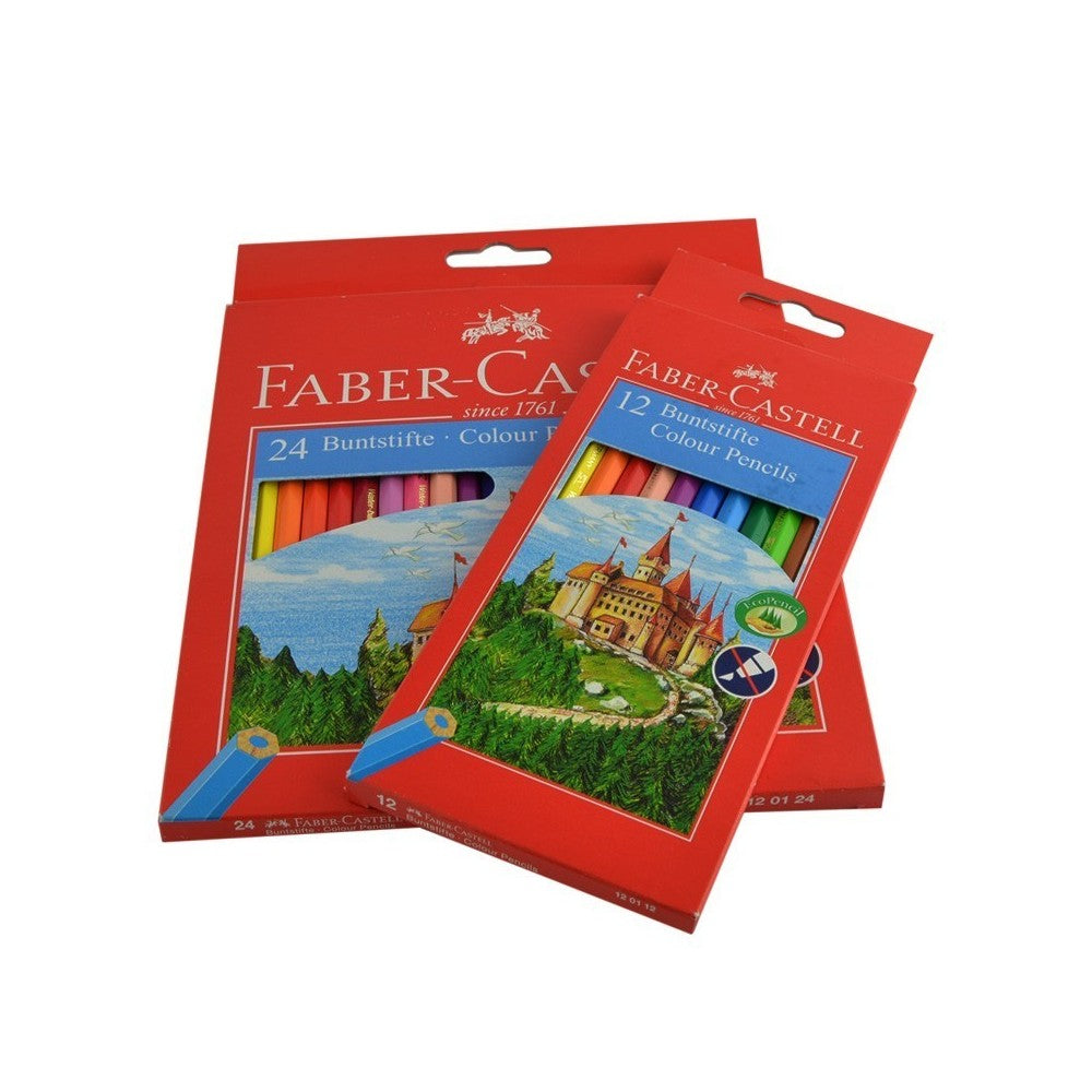 Faber Colouring Pencils Carton Box Of 24