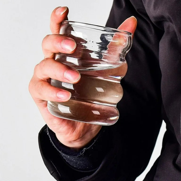 Double Wall Insulated Glass Tea Coffee Latte Glass Hot Cold Cup Mug 200ML