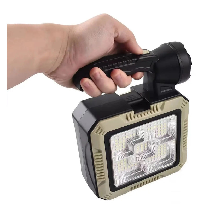 Solar Portable Torch/Lamp/ Power Bank with Tool Box and Tools for Camping / Outdoor Activities
