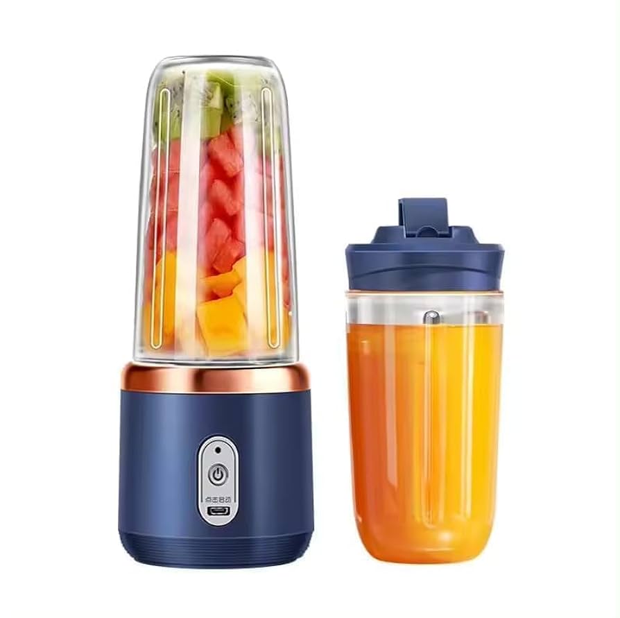 Electric Small Portable Blender & Juicer for Home, 300 ml, 2 cups