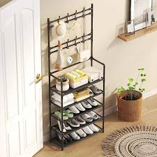 New Simple Floor Clothes Rack 4 Layers