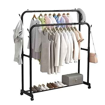 New Simple Floor Clothes Rack 4 Layers