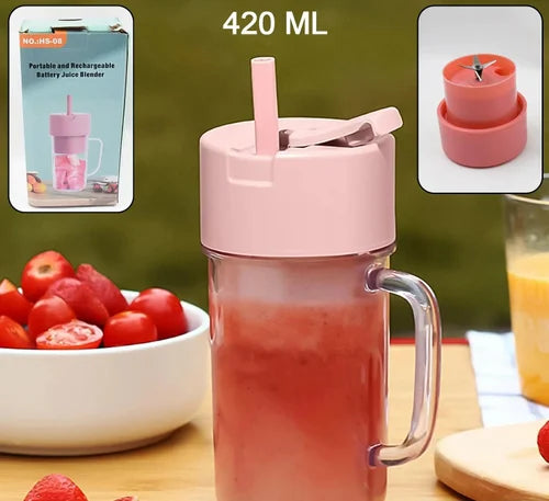 Portable & Rechargeable Battery Juice Blender