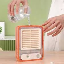 Transparent Spray Light Fan 3 speed