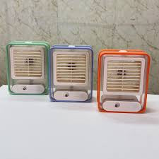 Transparent Spray Light Fan 3 speed