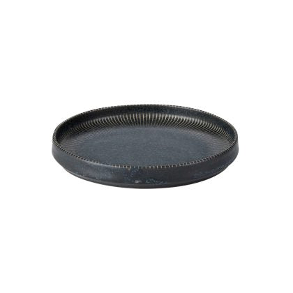 8 Inches Round Ceramic deep Dinner Plate, High Edge Dish