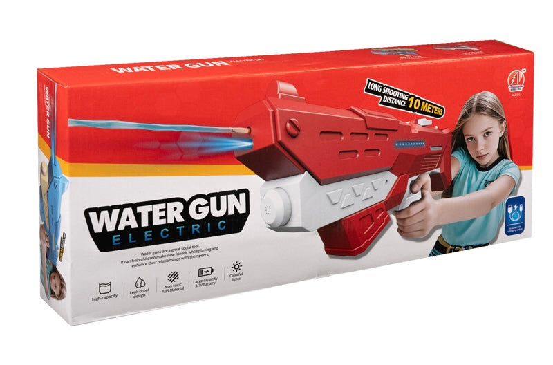 Electrical Water Gun, 10 Meters shooting distance and Durable Batery