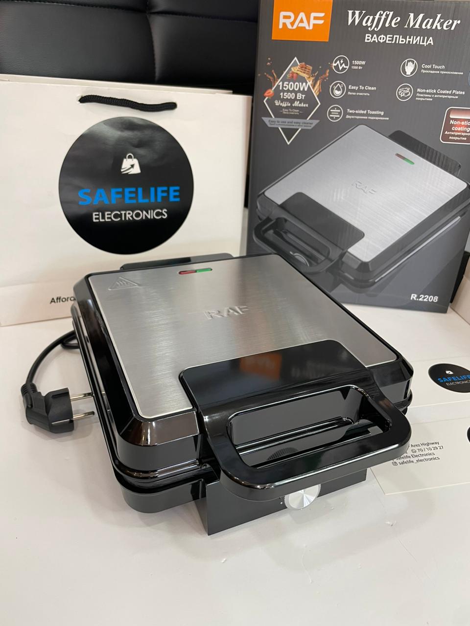RAF Waffle Maker R.2208 1500W