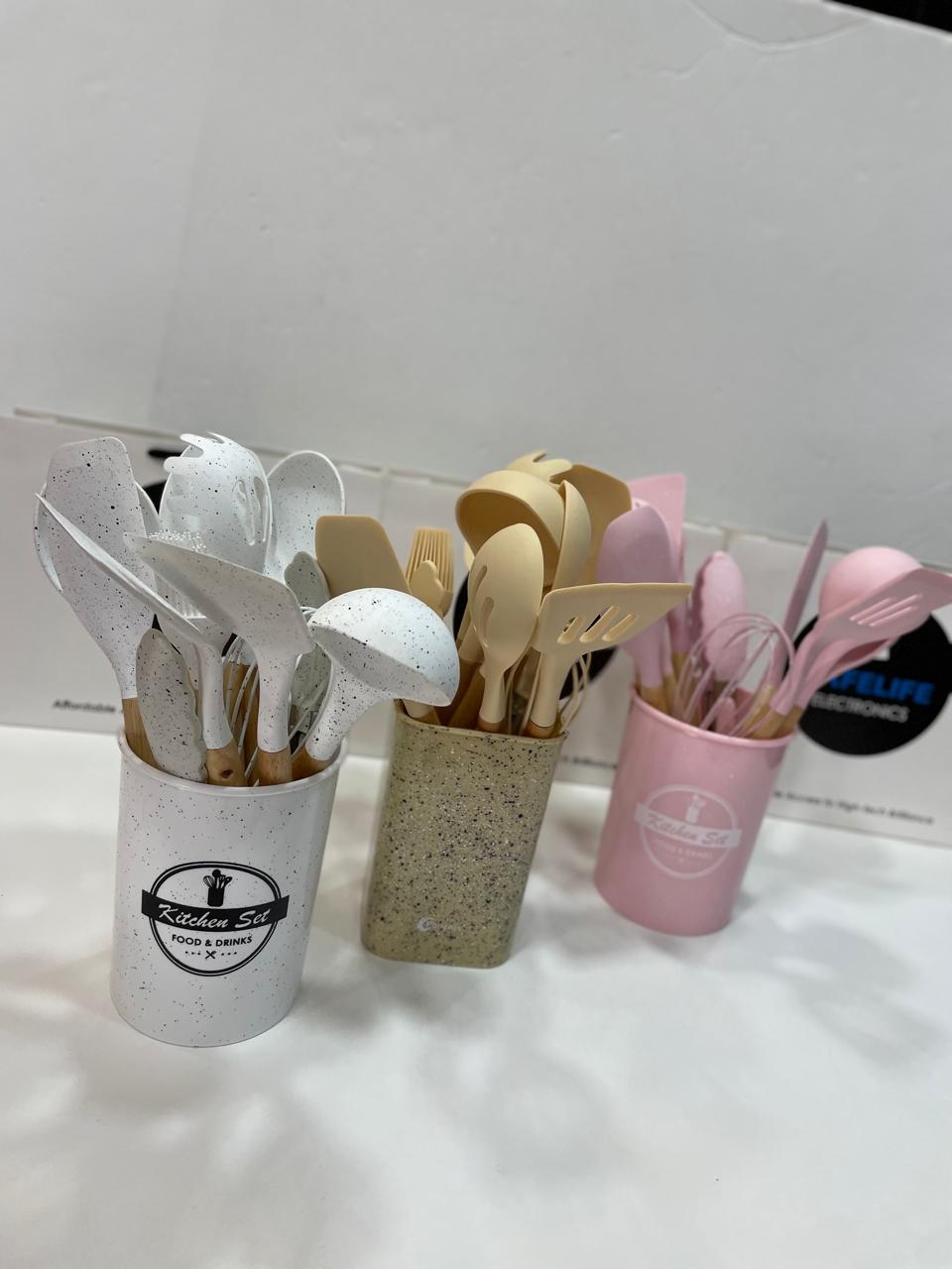 12pcs Phoenix Silicone Kitchenware Set