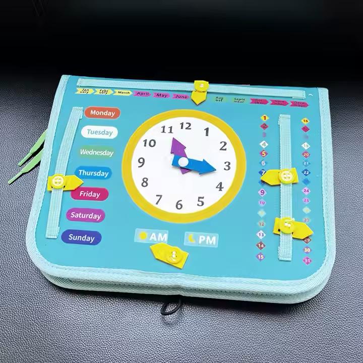 MONTESSORI BUSY BOARD(Clock)