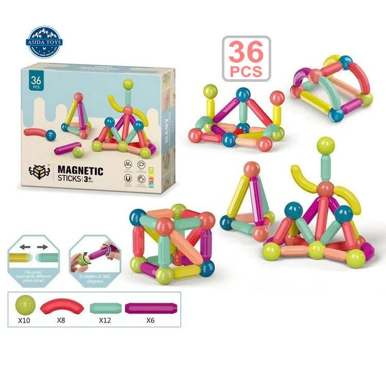 Magnetic Sticks Toy Set 36 Pcs