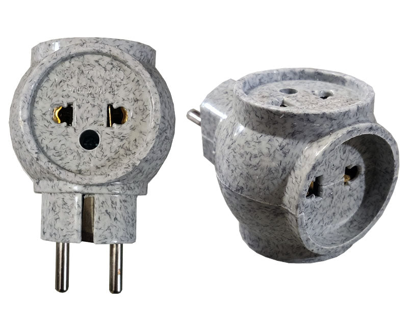 Electrical plug isolated Stock