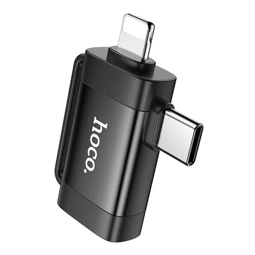 Hoco Adapter for Lightning and Type-C to USB-A UA31F