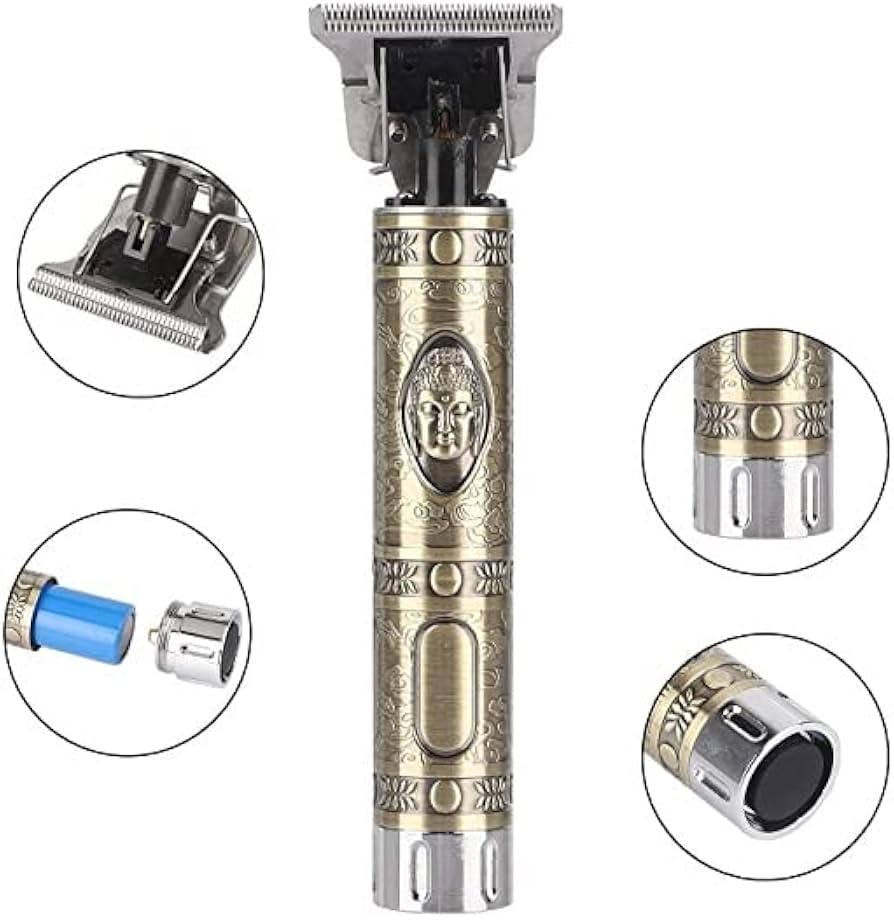 Professional Vintage Hair Trimmer For Men, Fully Waterproof