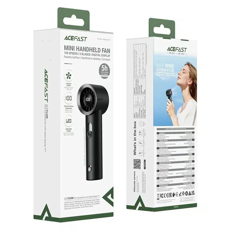 ACEFAST YF1 Mini Handheld Fan Rechargeable Portable Fan