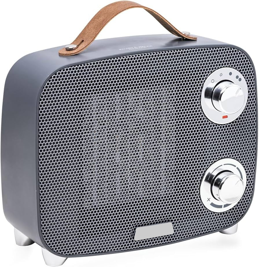 Stylish Momaz Radio Table Fan Heater 2 Heating Power 750|1500W LXE068