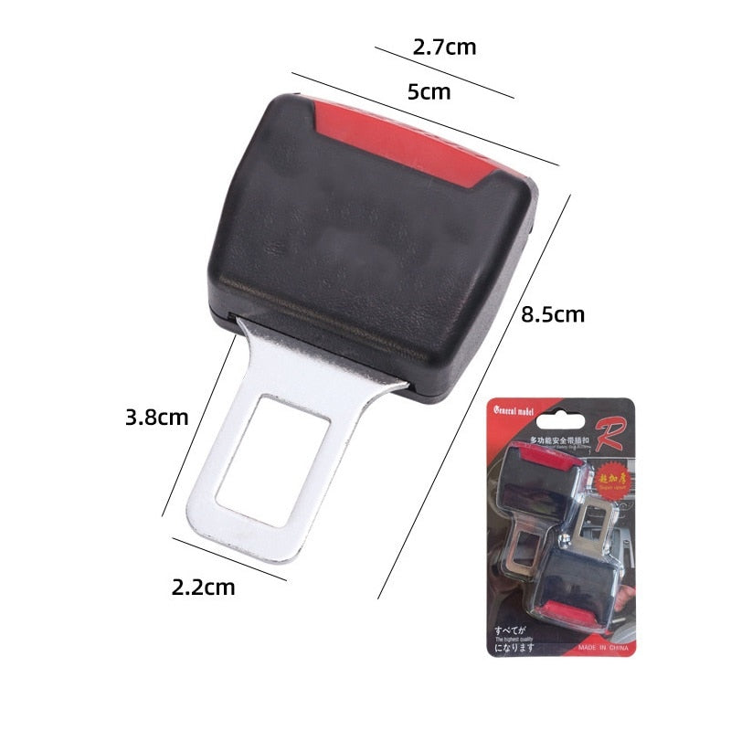 2 PCS Car Seat Belt Clip Extender Safety Seatbelt Lock