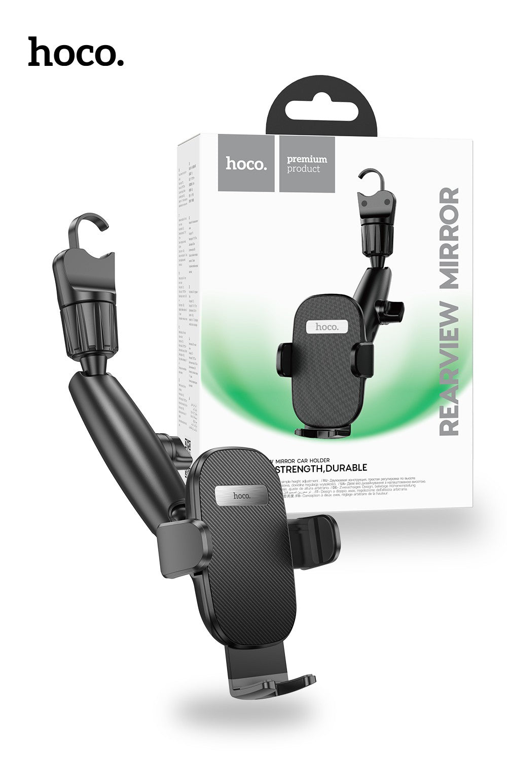 Hoco H17 Waves Rearview Mirror Car Holder