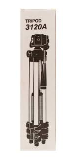 Mobile Phone Tripod 3120A Stand with Mobile Phone Holder Portable for Live Stream Video, Vlogging