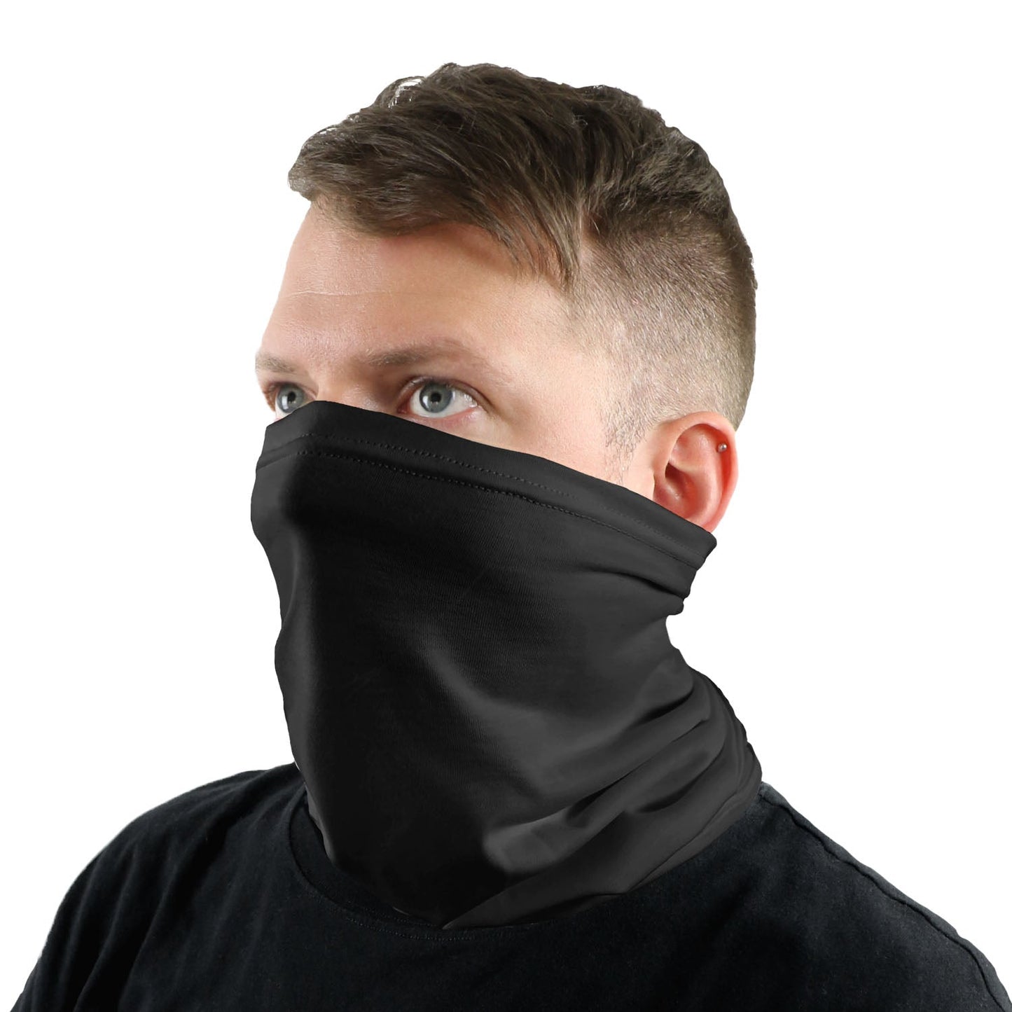 Winter Fleece Neck Warmer Gaiter Scarf Tube Snood Ski Face Mask for Men Women