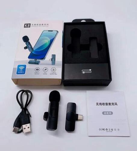 K8 Wireless Microphone for Mobile and Camera