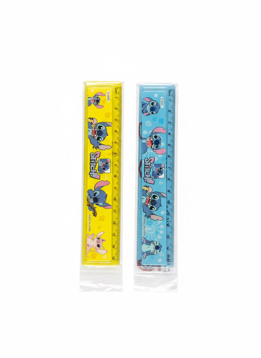 Stitch Ruler Yellow and Blue