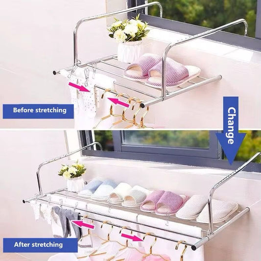 Aluminium clothesline dryer