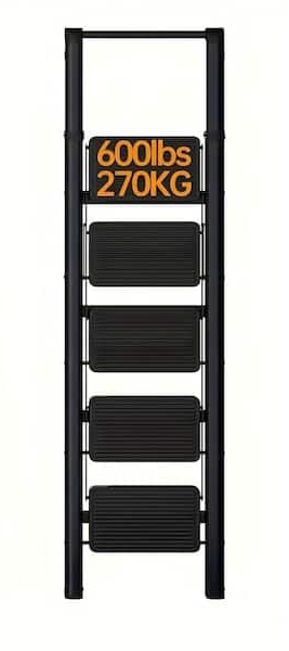 Household Folding Aluminium Ladder 4/5 Step Ladder Lightweight Ladders for Home Portable Folding ladder Kitchen Step Stool Small Stairs