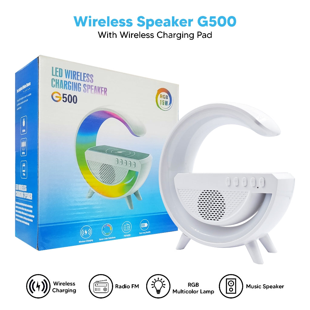 G500 mini speaker, Wireless charger, Bluetooth speaker