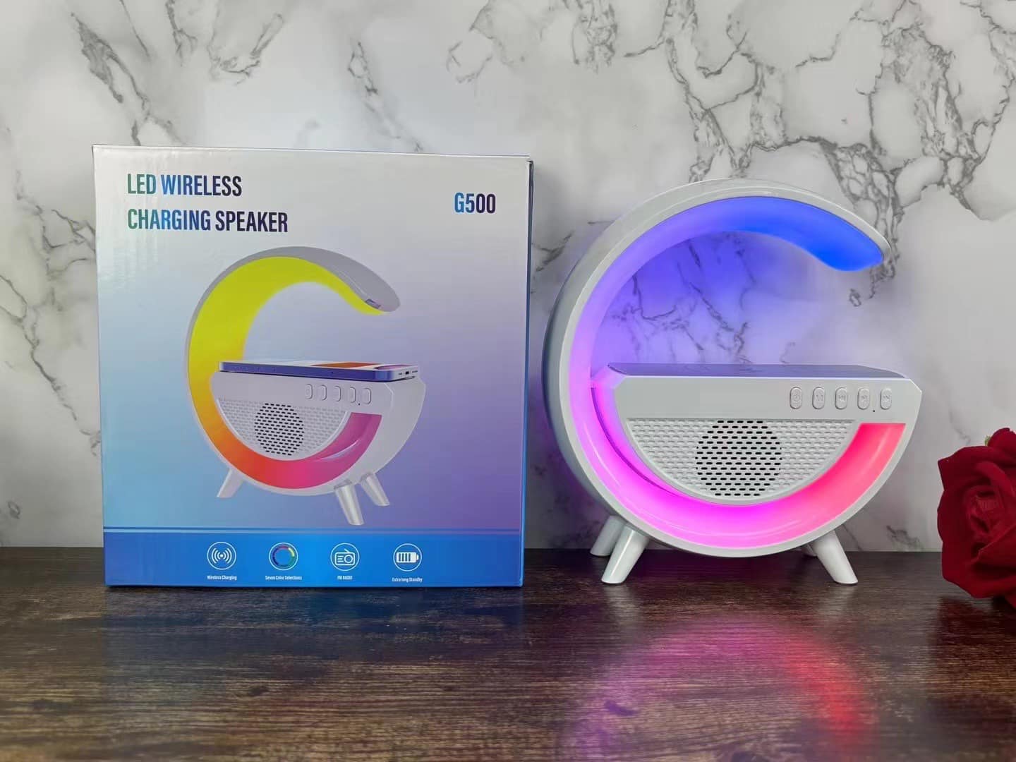 G500 mini speaker, Wireless charger, Bluetooth speaker