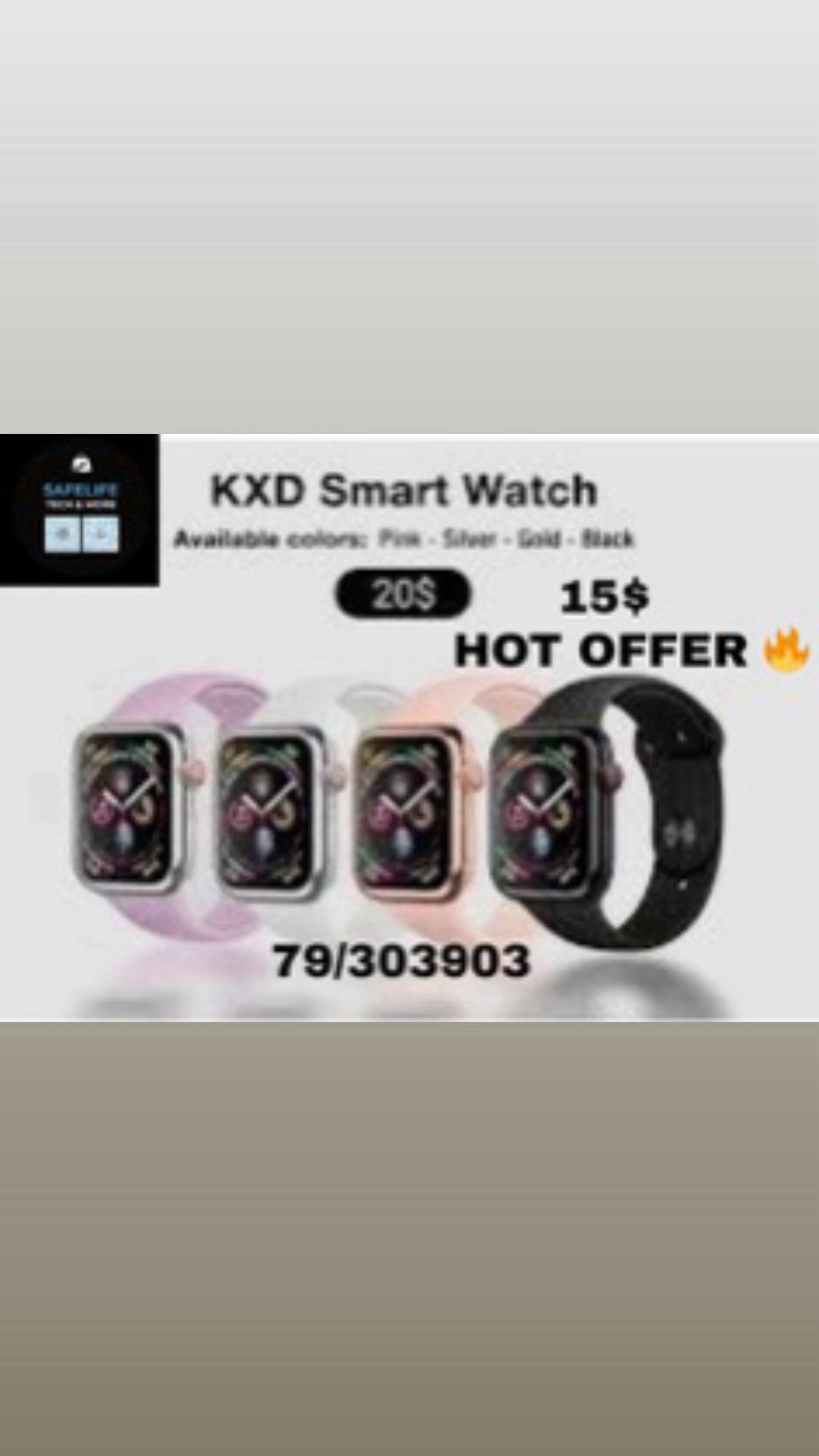 KXD  Watch 45MM Bluetooth