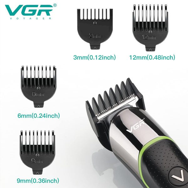 VGR V-191 Professional Cordless Hair Trimmer Kit