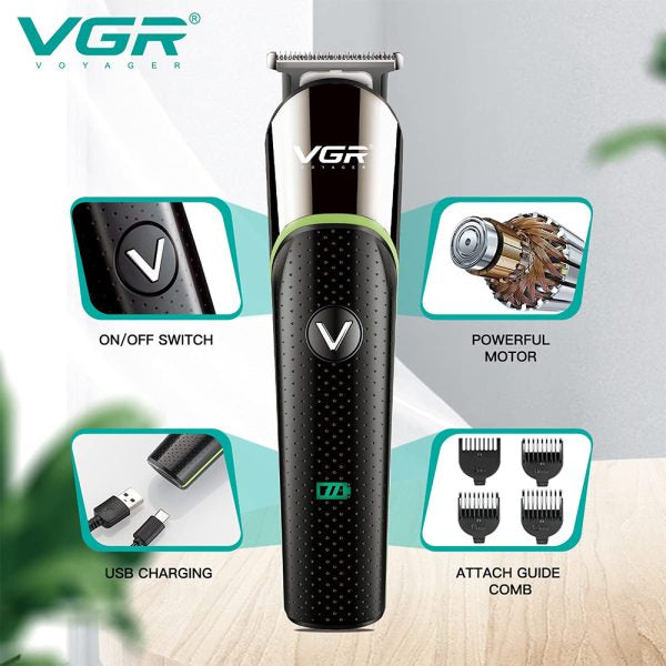VGR V-191 Professional Cordless Hair Trimmer Kit